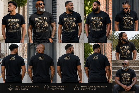 Brothers Praying Together Tee